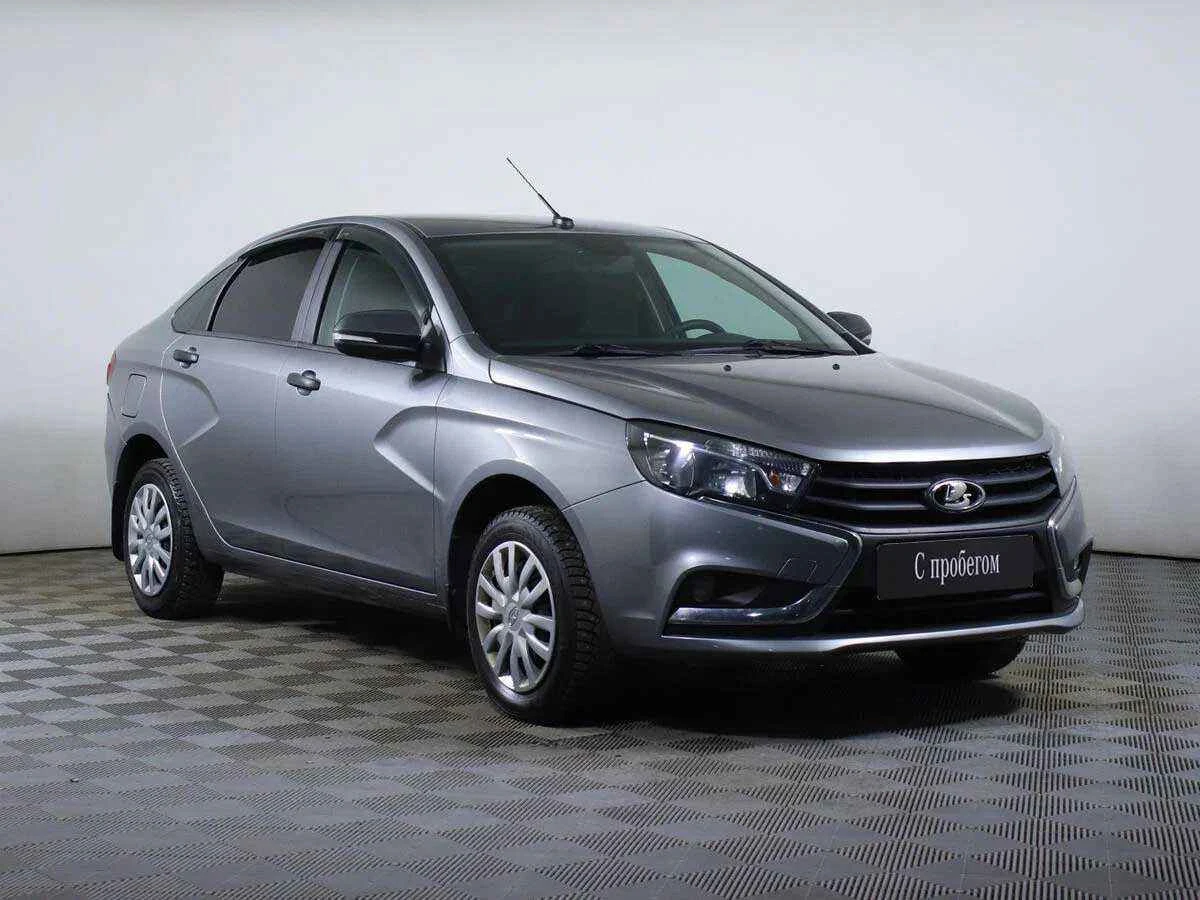 LADA Vesta, Серый, 2019, Механическая, 106 л.с., цена от 448 000 руб.