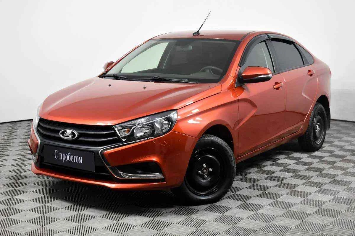 LADA Vesta, Красный, 2021, Вариатор, 113 л.с., цена от 533 000 руб.