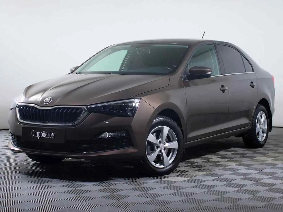 Skoda Rapid, Коричневый, 2020, Автоматическая, 110 л.с., цена от 825 000 руб.