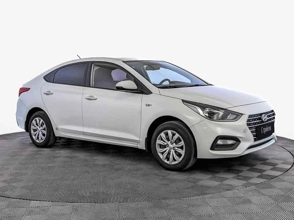 HYUNDAI SOLARIS, Белый, 2019, Автоматическая, 99 л.с., цена от 800 000 руб.