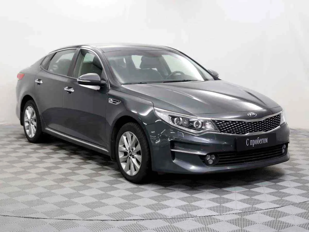 KIA Optima, Серый, 2016, Автоматическая, 150 л.с., цена от 1 136 000 руб.