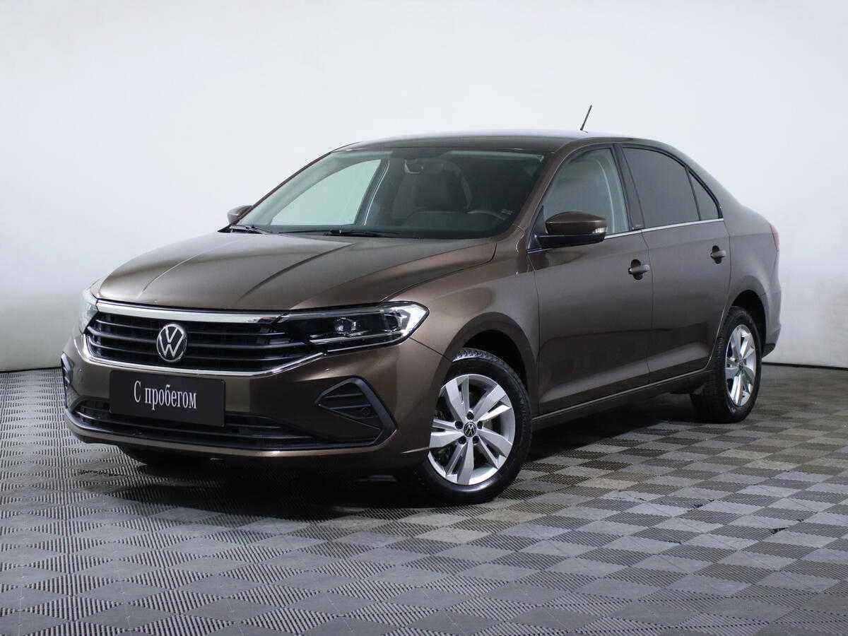 Volkswagen Polo, Коричневый, 2022, Автоматическая, 110 л.с., цена от 1 199 000 руб.