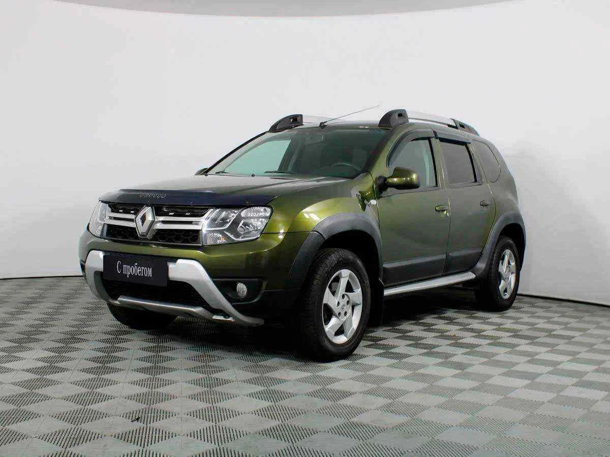 Renault Duster, Зеленый, 2016, Механическая, 114 л.с., цена от 975 000 руб.