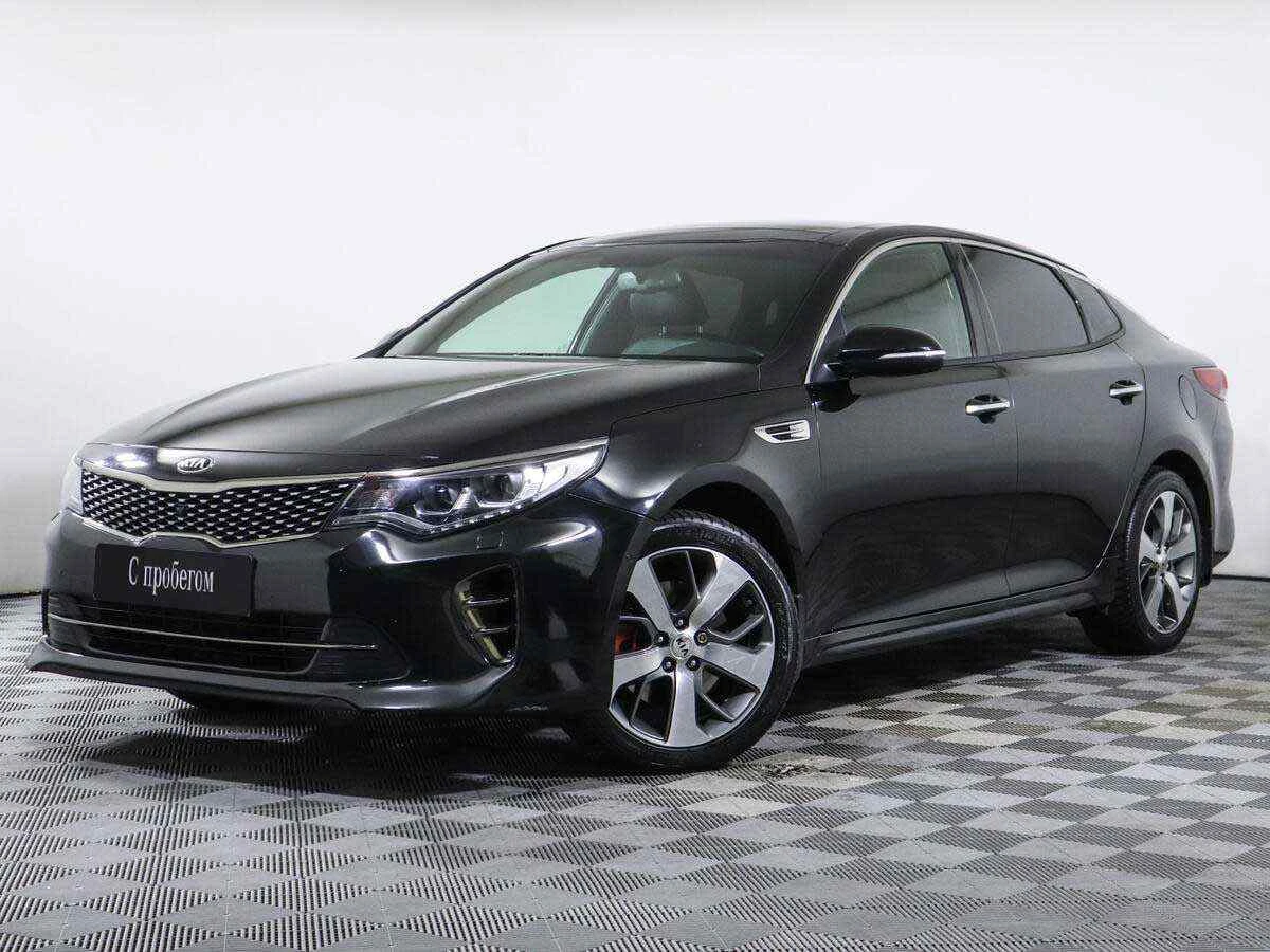 KIA Optima, Черный, 2018, Автоматическая, 245 л.с., цена от 1 440 000 руб.
