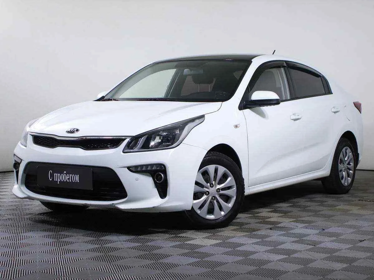 KIA Rio, Белый, 2018, Автоматическая, 123 л.с., цена от 765 000 руб.