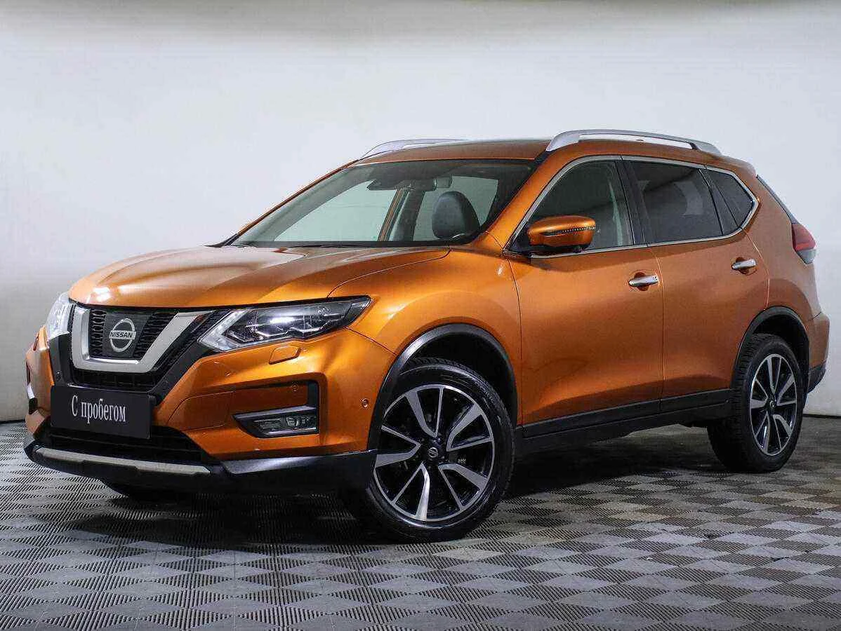 Nissan X-Trail, Оранжевый, 2019, Вариатор, 144 л.с., цена от 1 839 000 руб.