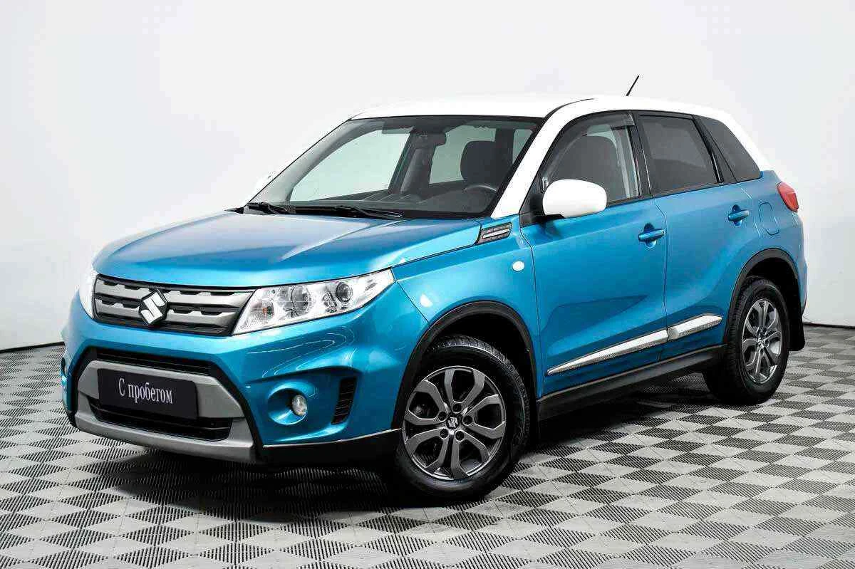 Suzuki Vitara, Голубой, 2016, Автоматическая, 116 л.с., цена от 1 034 000 руб.