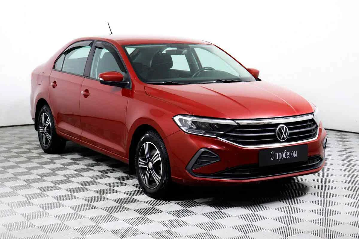 VOLKSWAGEN POLO, Красный, 2021, Автоматическая, 110 л.с., цена от 1 075 200 руб.