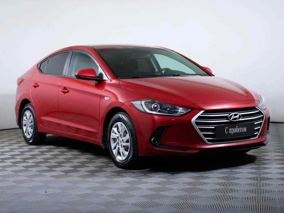 Hyundai Elantra, Красный, 2017, Автоматическая, 128 л.с., цена от 895 000 руб.