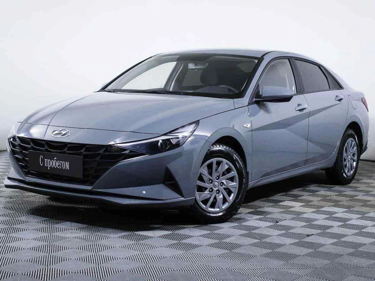 Hyundai Elantra, Серый, 2021, Автоматическая, 128 л.с., цена от 1 573 000 руб.