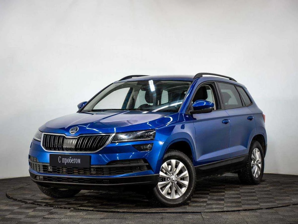 SKODA KAROQ, Синий, 2020, Робот, 150 л.с., цена от 1 376 000 руб.
