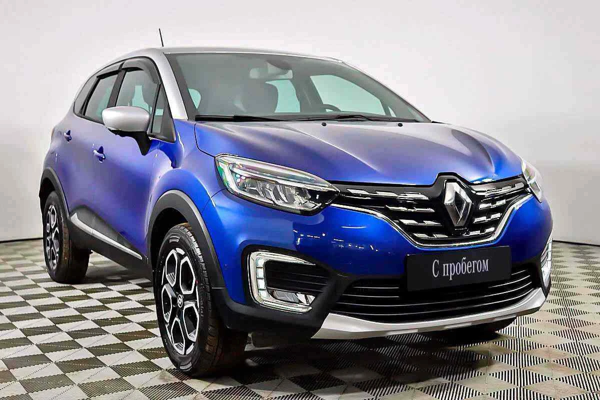 Renault Kaptur, Синий, 2021, Вариатор, 150 л.с., цена от 1 220 000 руб.