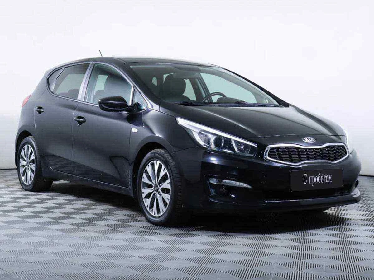 KIA Ceed, Черный, 2016, Автоматическая, 130 л.с., цена от 705 000 руб.