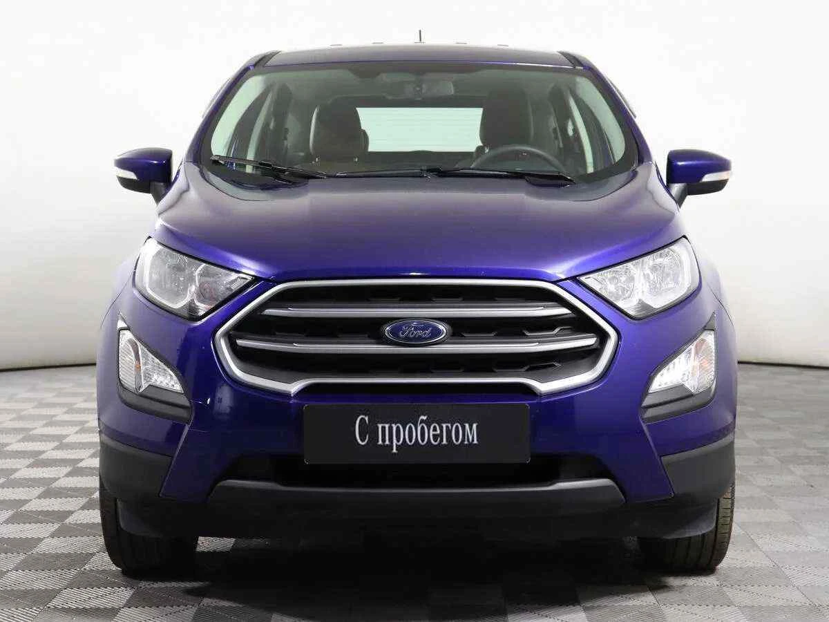 Ford EcoSport, Синий, 2018, Автоматическая, 123 л.с., цена от 939 000 руб.
