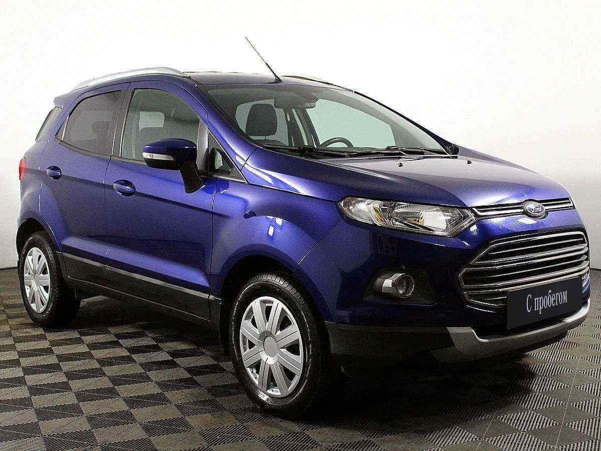 Ford EcoSport, Синий, 2016, Робот, 122 л.с., цена от 783 000 руб.