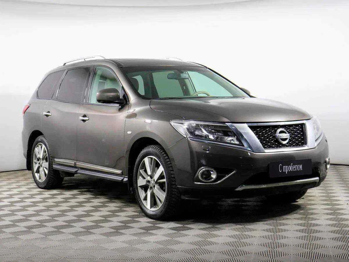Nissan Pathfinder, Коричневый, 2014, Вариатор, 249 л.с., цена от 1 463 000 руб.