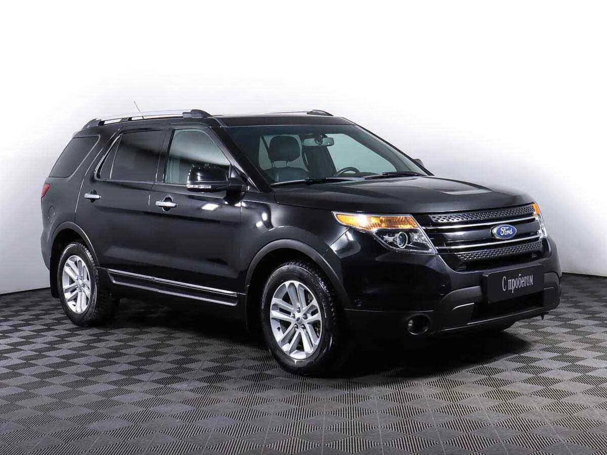 Ford Explorer, Черный, 2014, Автоматическая, 249 л.с., цена от 1 088 000 руб.