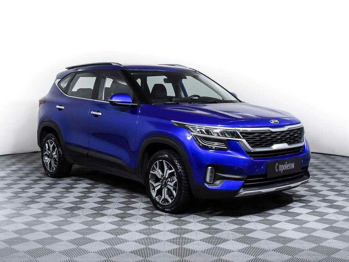 KIA Seltos, Синий, 2020, Вариатор, 149 л.с., цена от 1 710 000 руб.