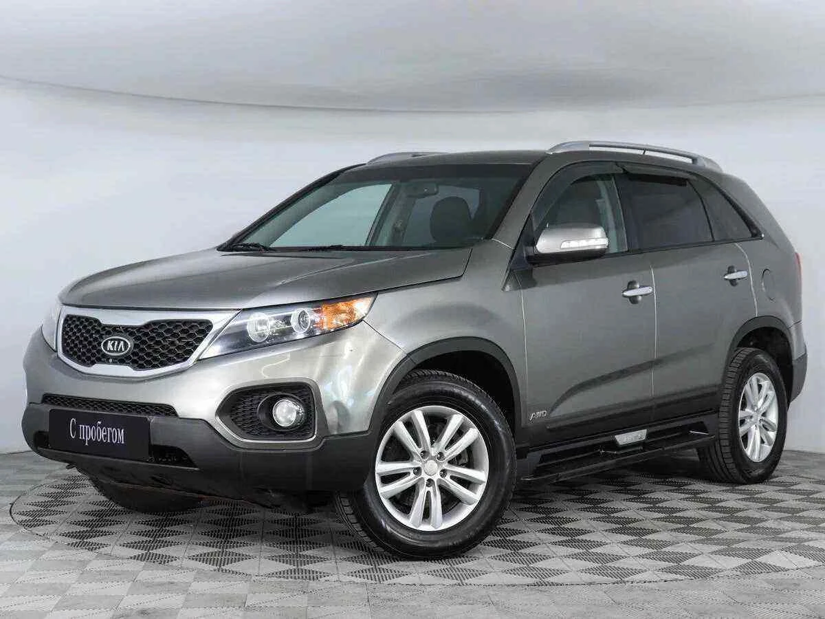 KIA Sorento, Серебряный, 2012, Автоматическая, 175 л.с., цена от 842 000 руб.
