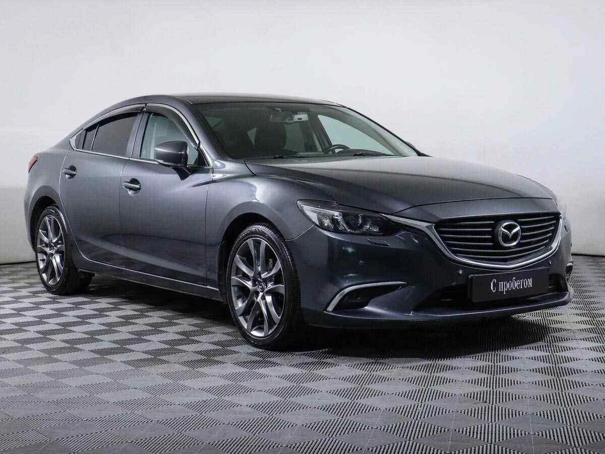 Mazda 6, Серый, 2017, Автоматическая, 150 л.с., цена от 1 100 000 руб.