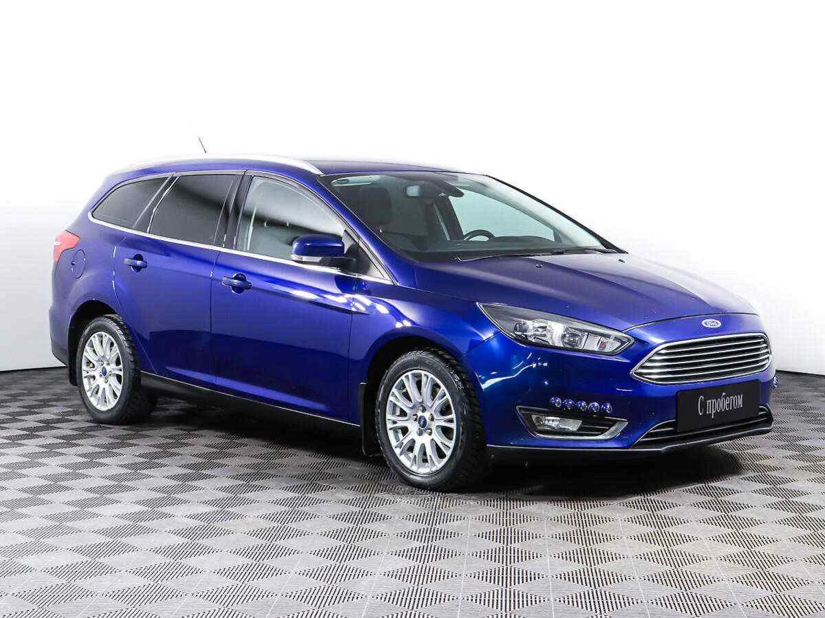 Ford Focus, Синий, 2018, Робот, 105 л.с., цена от 887 000 руб.