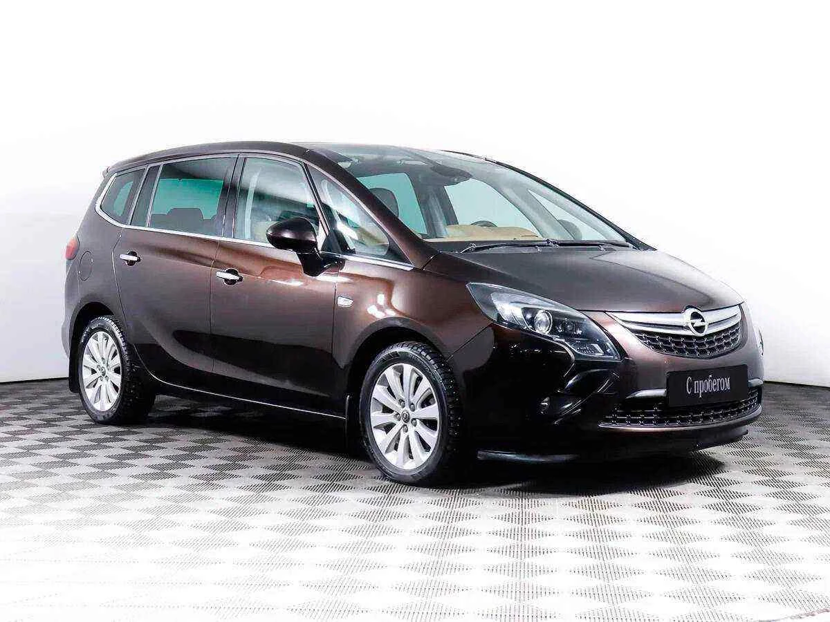 Opel Zafira, Коричневый, 2013, Автоматическая, 165 л.с., цена от 895 900 руб.