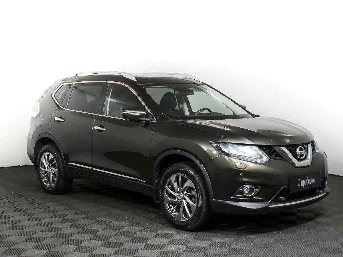 Nissan X-Trail, Зеленый, 2017, Вариатор, 144 л.с., цена от 1 358 000 руб.