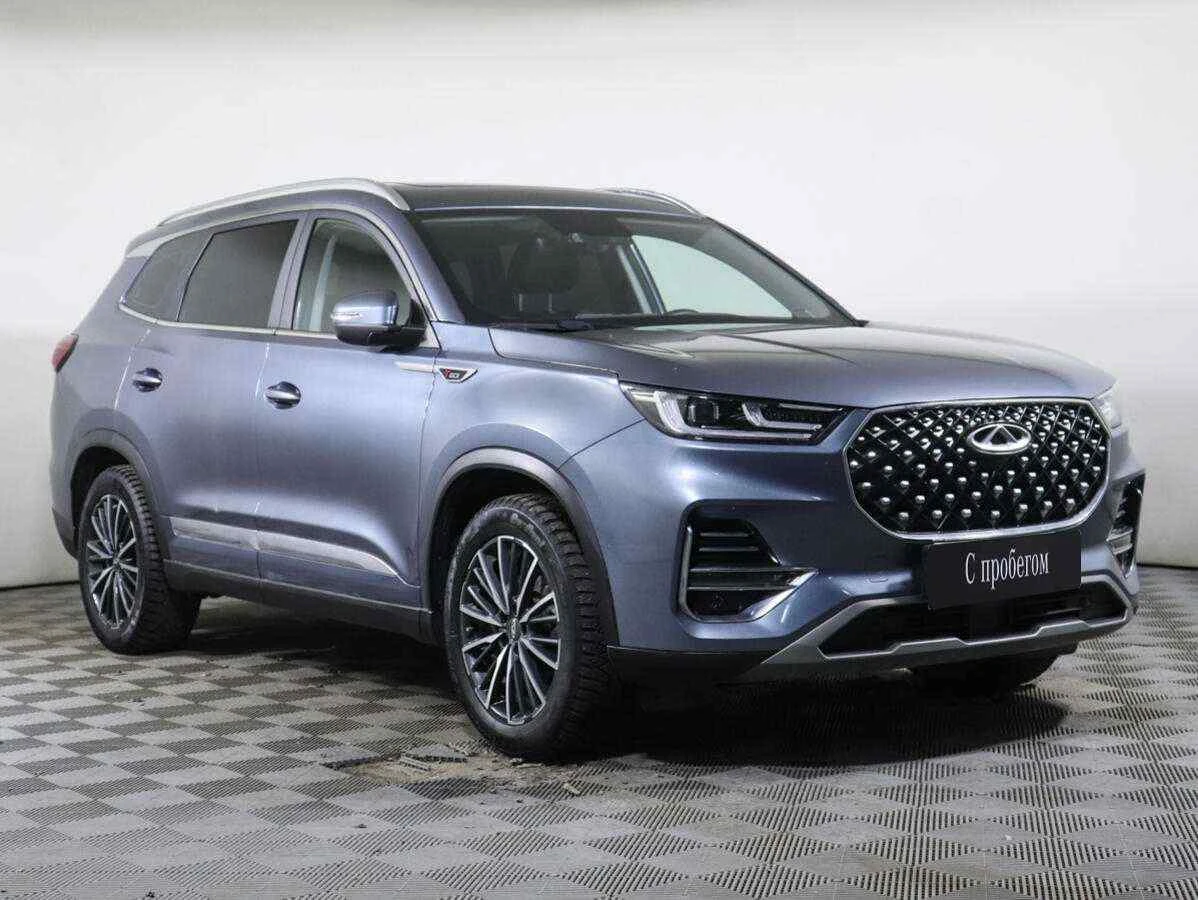 Chery Tiggo 8 Pro, Голубой, 2021, Робот, 186 л.с., цена от 1 752 000 руб.
