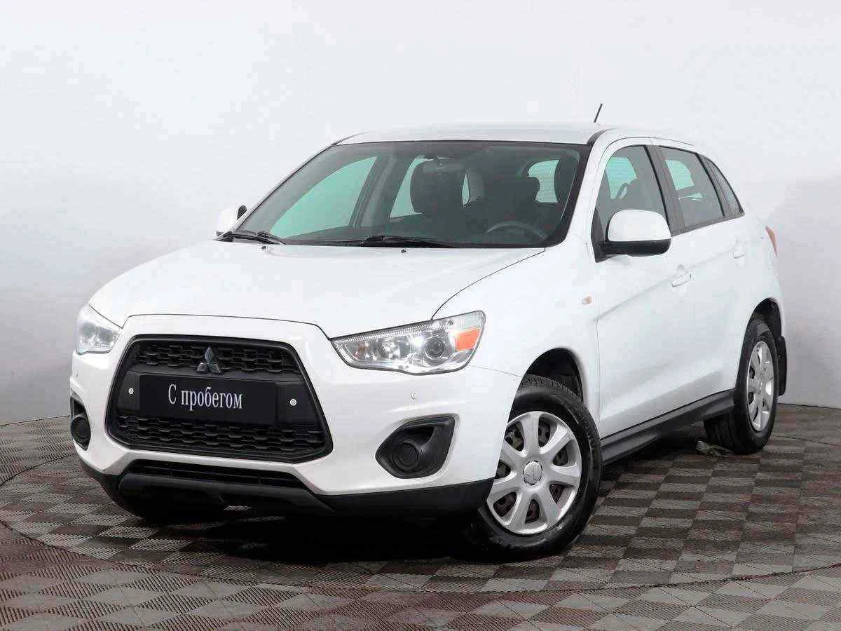 Mitsubishi ASX, Белый, 2014, Вариатор, 140 л.с., цена от 615 000 руб.