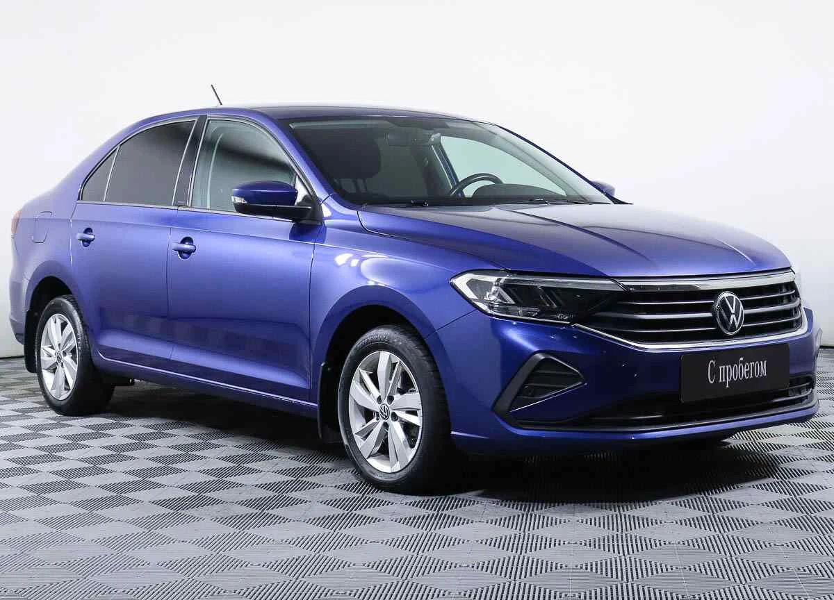 Volkswagen Polo, Синий, 2020, Автоматическая, 110 л.с., цена от 703 000 руб.