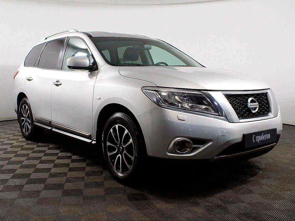 Nissan Pathfinder, Серебряный, 2014, Вариатор, 249 л.с., цена от 1 344 000 руб.