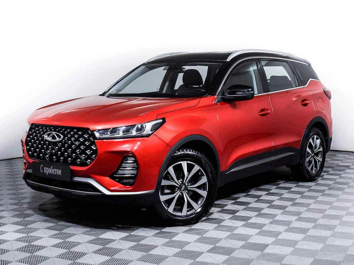 Chery Tiggo 7 Pro, Красный, 2020, Вариатор, 147 л.с., цена от 1 449 000 руб.