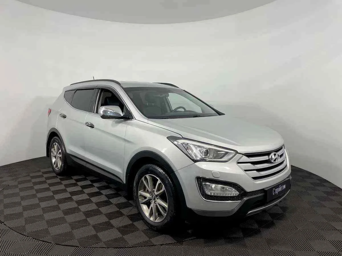 Hyundai Santa Fe, Серебряный, 2013, Автоматическая, 197 л.с., цена от 1 375 000 руб.