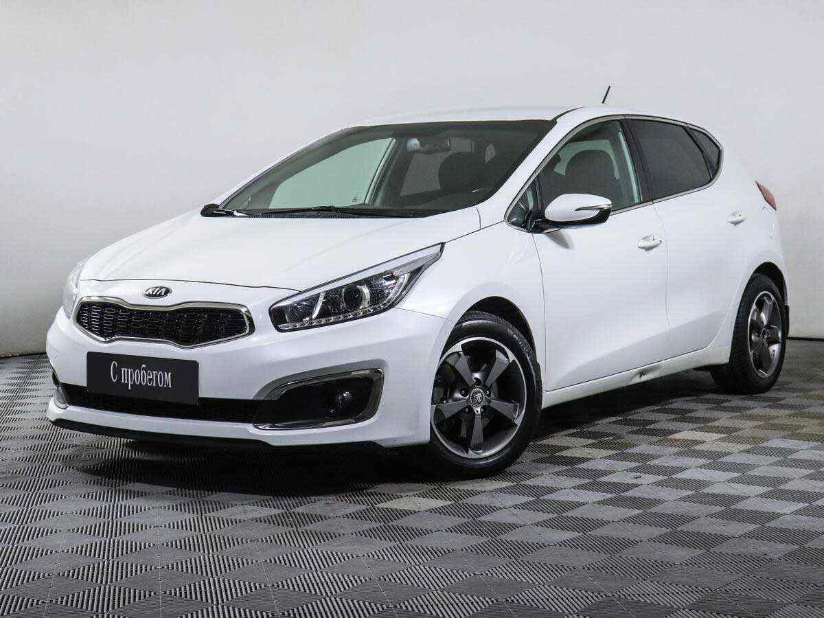 KIA Ceed, Белый, 2016, Робот, 135 л.с., цена от 615 000 руб.
