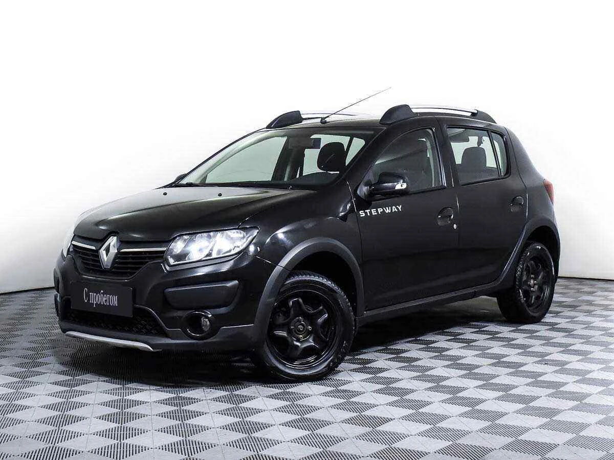 Renault Sandero, Черный, 2018, Автоматическая, 102 л.с., цена от 476 000 руб.