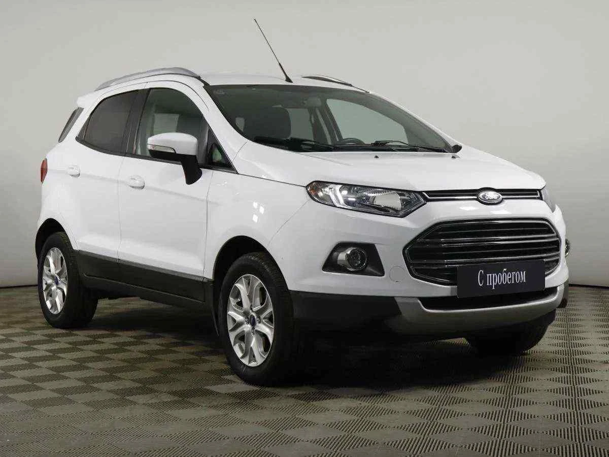 Ford EcoSport, Белый, 2015, Робот, 122 л.с., цена от 609 000 руб.
