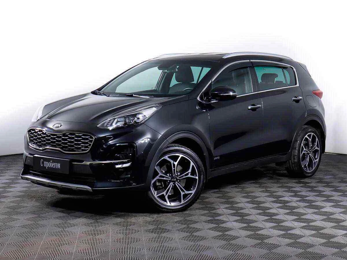 KIA Sportage, Черный, 2021, Автоматическая, 184 л.с., цена от 2 350 000 руб.