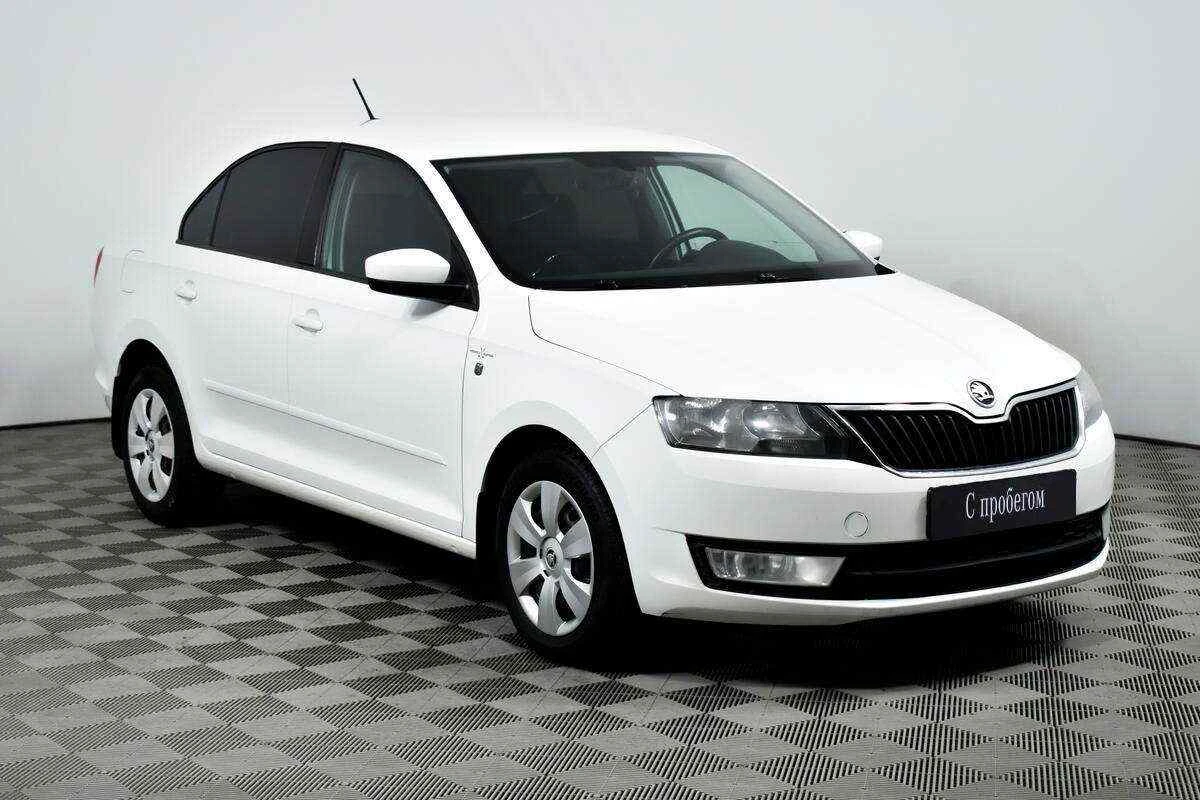 Skoda Rapid, Белый, 2017, Автоматическая, 110 л.с., цена от 444 000 руб.