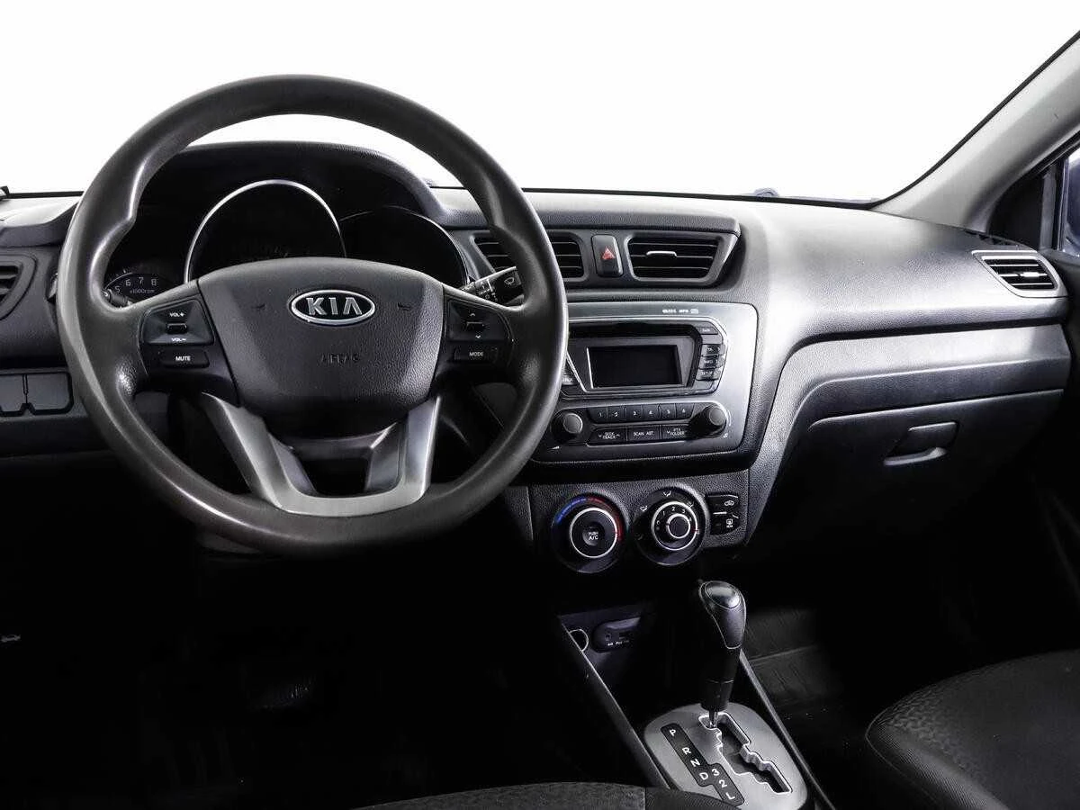 KIA RIO, Черный, 2012, Автоматическая, 123 л.с., цена от 488 000 руб.