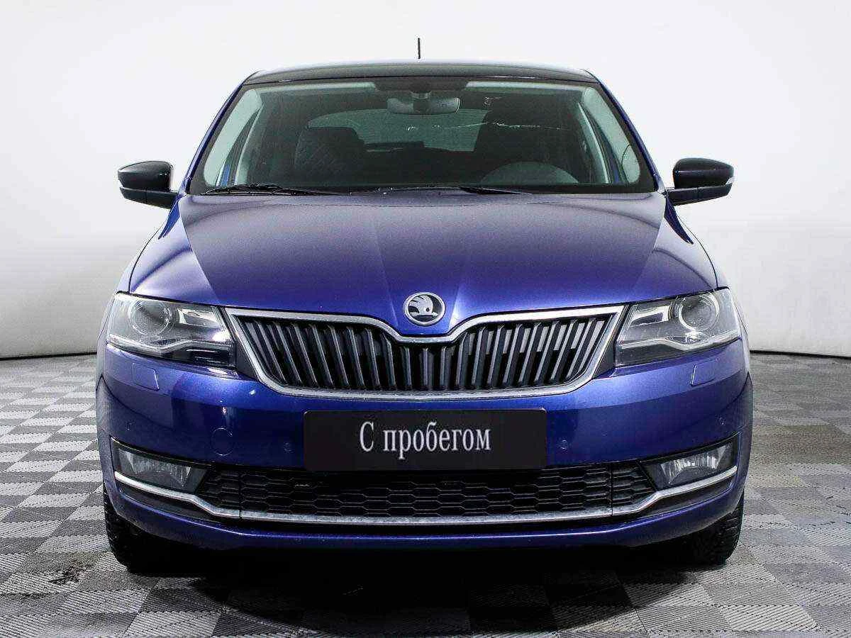 Skoda Rapid, Синий, 2019, Робот, 125 л.с., цена от 770 000 руб.