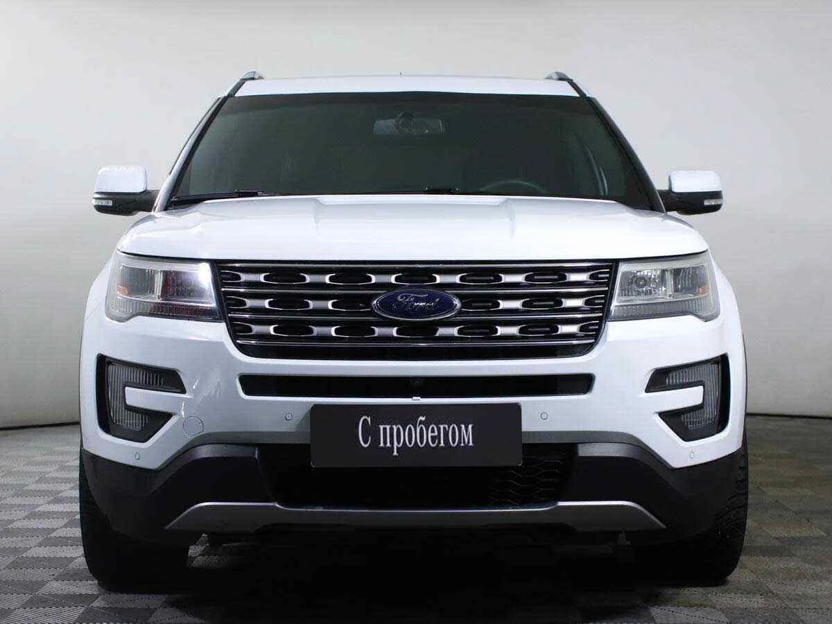 Ford Explorer, Белый, 2016, Автоматическая, 249 л.с., цена от 1 789 000 руб.