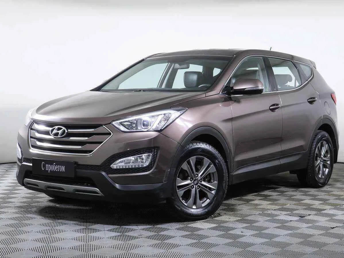 Hyundai Santa Fe, Коричневый, 2014, Автоматическая, 175 л.с., цена от 1 215 000 руб.