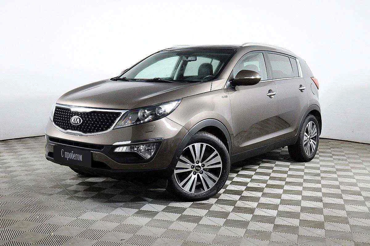 KIA Sportage, Коричневый, 2015, Автоматическая, 184 л.с., цена от 1 109 900 руб.