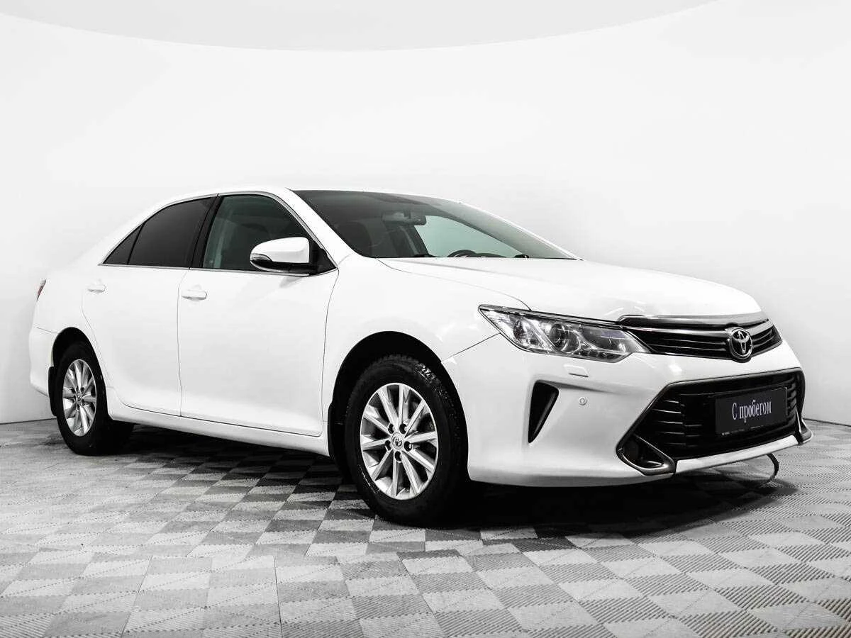 TOYOTA CAMRY, Белый, 2016, Автоматическая, 181 л.с., цена от 1 248 000 руб.