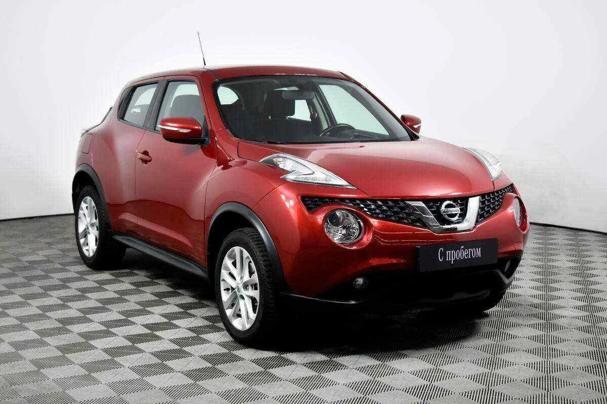 Nissan Juke, Красный, 2014, Вариатор, 117 л.с., цена от 749 000 руб.