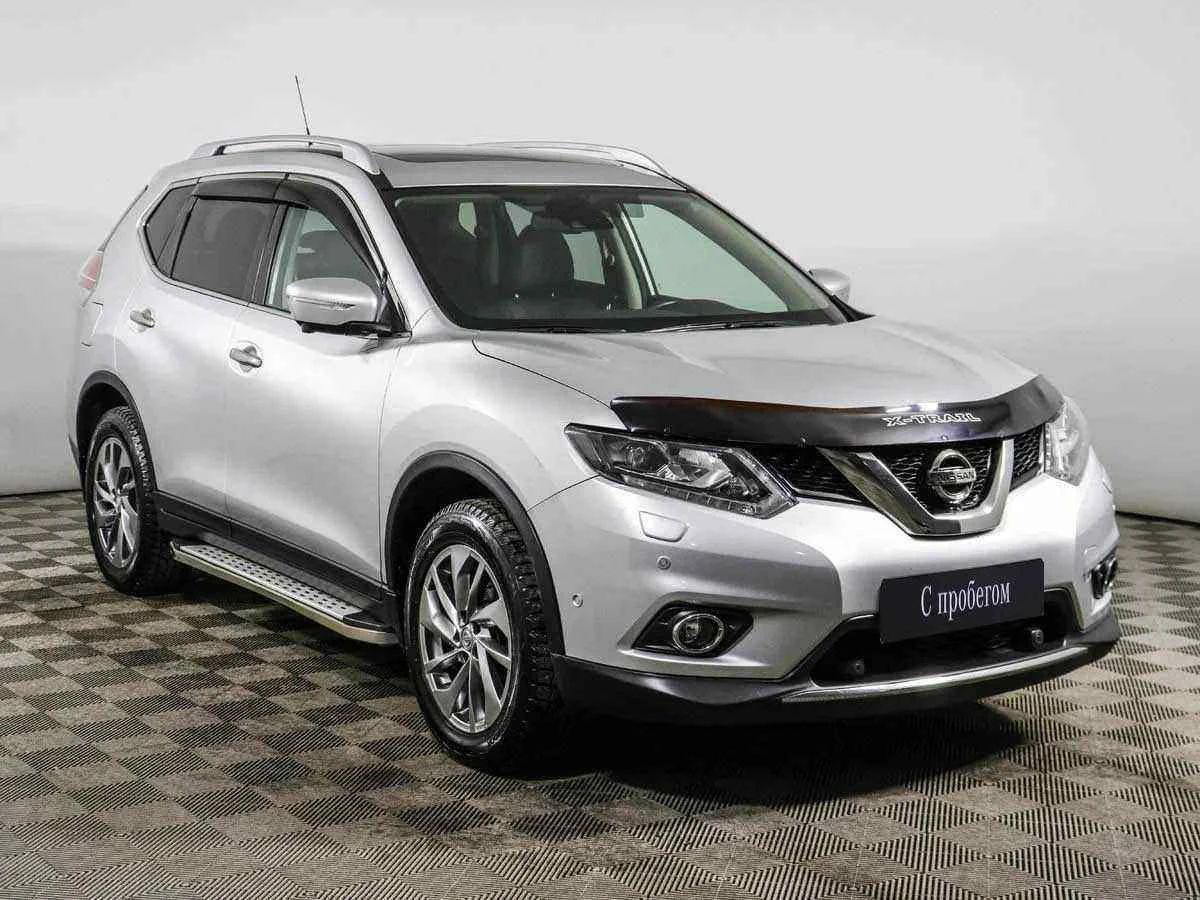 Nissan X-Trail, Серебряный, 2015, Вариатор, 144 л.с., цена от 1 170 000 руб.