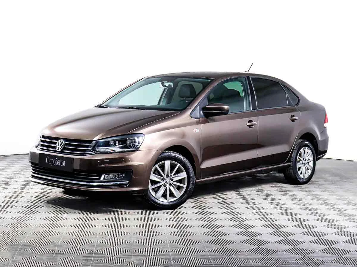 VOLKSWAGEN POLO, Коричневый, 2017, Автоматическая, 110 л.с., цена от 812 800 руб.