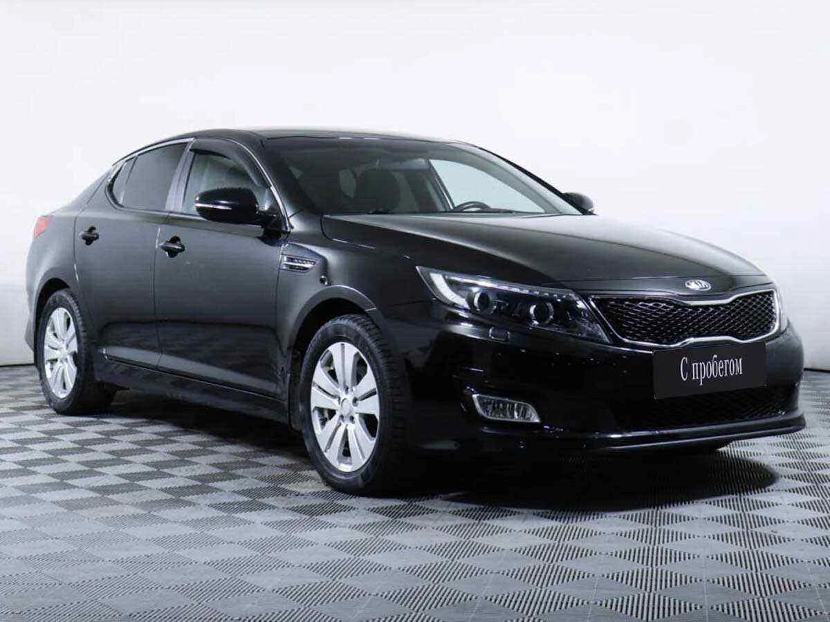 KIA Optima, Черный, 2015, Механическая, 150 л.с., цена от 900 000 руб.