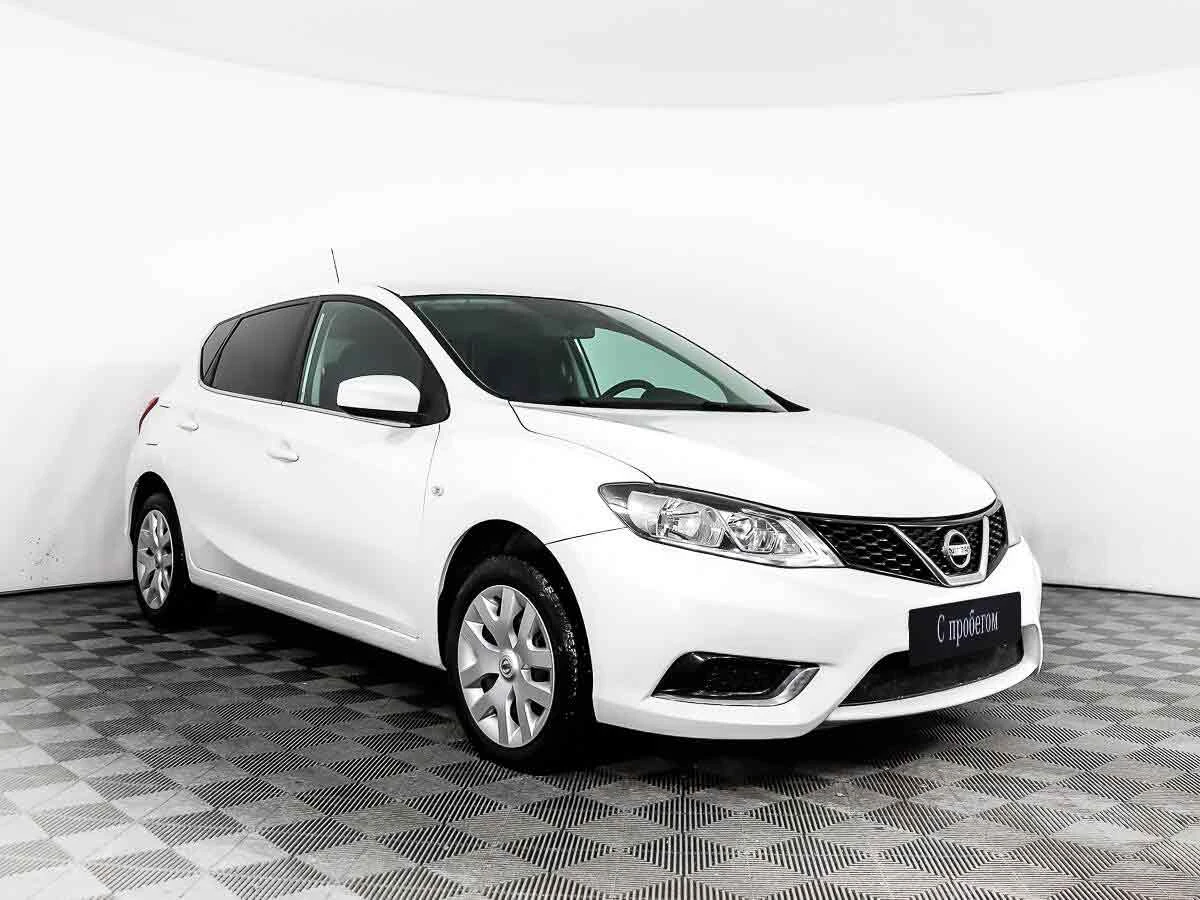 NISSAN TIIDA, Белый, 2015, Вариатор, 117 л.с., цена от 691 200 руб.