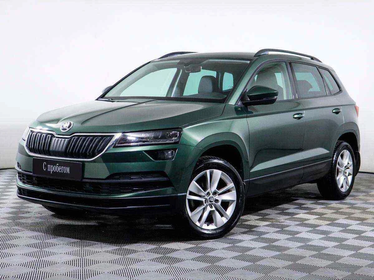 Skoda Karoq, Зеленый, 2020, Автоматическая, 150 л.с., цена от 1 933 000 руб.